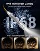 2026 Upgraded Sewer Camera with WiFi, 30m Drain Pipeline Camera, IP68 Snake Plumbing Cameras with Light- 12 LEDS, Wireless WiFi Connectivity to
