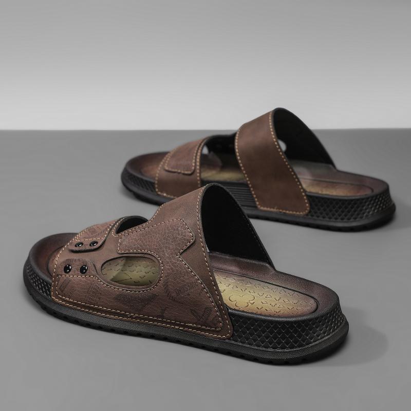 Herenslippers Comfortabel Lichtgewicht Zachte Zool Casual Instappers voor Binnen Buiten Dagelijks Gebruik Alle Seizoenen 44 white