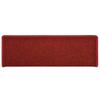 Step Mats 30 pcs. 65 x 21 x 4 cm Red Rectangular Edge