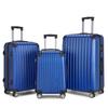 20-Inch Fixed Spot Corner Protector Trolley Luggage – ABS Travel Suitcase Bag with Printed Logo, Ideal As a Business Gift.