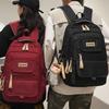 Children's Schoolbags Elementary School Girls Burgundy Junior High School Backpacks Middle School Students College Backpacks Backpacks