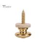 Non Slip Guitar Bass Strap Pins Tail Nail Lock Button Pegs Screw Flat Heads