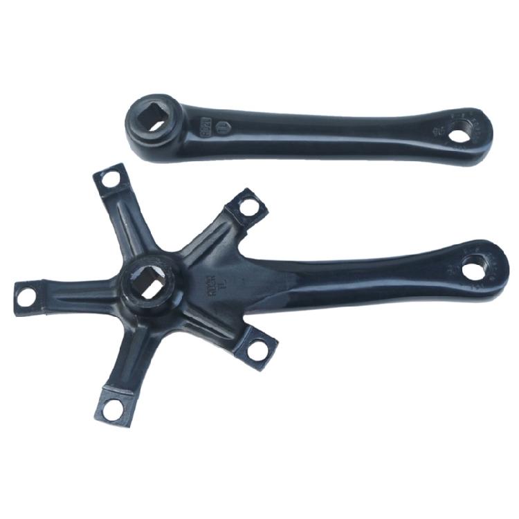 Aluminum Alloys Cranks Suit Durability Bike Crankset Bottom Brackets Cranks for Mountain Biking Event