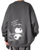 Bligo Long Sleeve Plus Size Stylish Casual Pullover with Drop Cute and Oversized Dark Men's Hoodie, Fall/Winter Shoulder, Warm, Silhouette, Gray-XL,