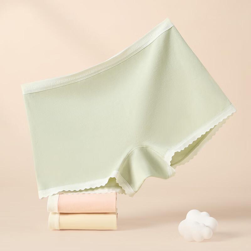 Fenteng Women's Antibacterial Cloud Cotton 2-in-1 Safety Shorts 3-Pack