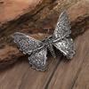 Versatile Retro Gothic Viking Butterfly Hair Clip - Stylish Party Accessory