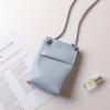 Fashion Small Bag Women Purses Solid Shoulder Strap Bag Mobile Phone UP Bag Card Holders Wallet Handbag Pockets for Girls