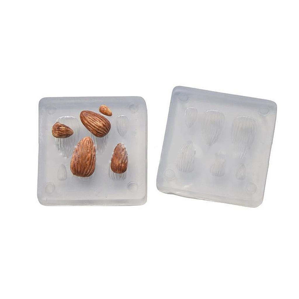 Apricot Kernel Ornament Crafts Silicone Mold Jewelry Epoxy Casting Jewelry Tool Making Resin Diy Craft Home Decoration