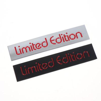 1 Pièce Badge Emblème Moto Autocollant 3D Métal Autocollants Voiture Autocollants Édition Limitée Accessoires Car-Styling