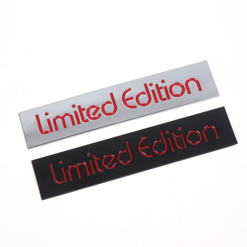 1Pcs Motorcycle Badge Emblem Sticker 3D Metal Car Stickers Limited Edition Decals Car-Styling Accessories