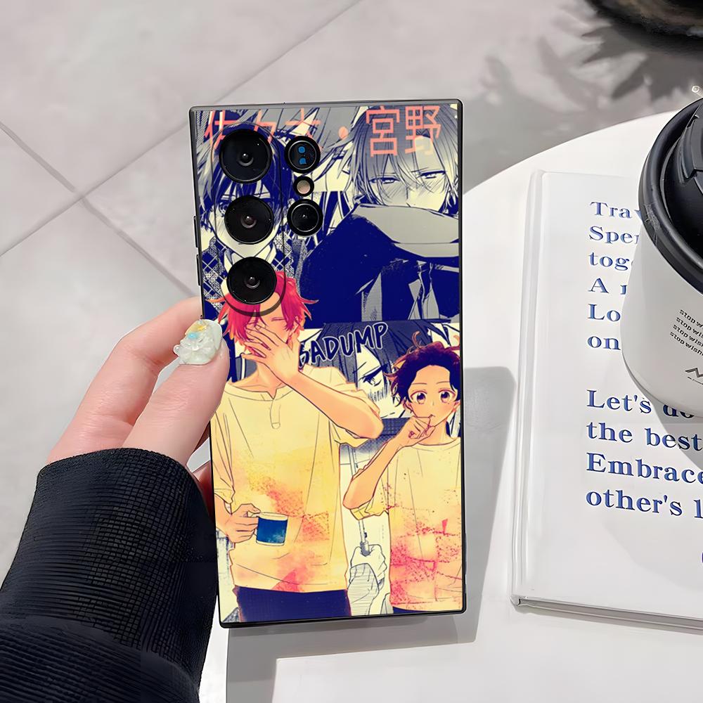 Sasaki And Miyano Anime Phone Case For Samsung S26 Ultra S25 Edge Ultra S23 S22 S21 S20 Ultra Plus S24 Fe Glass Cover
