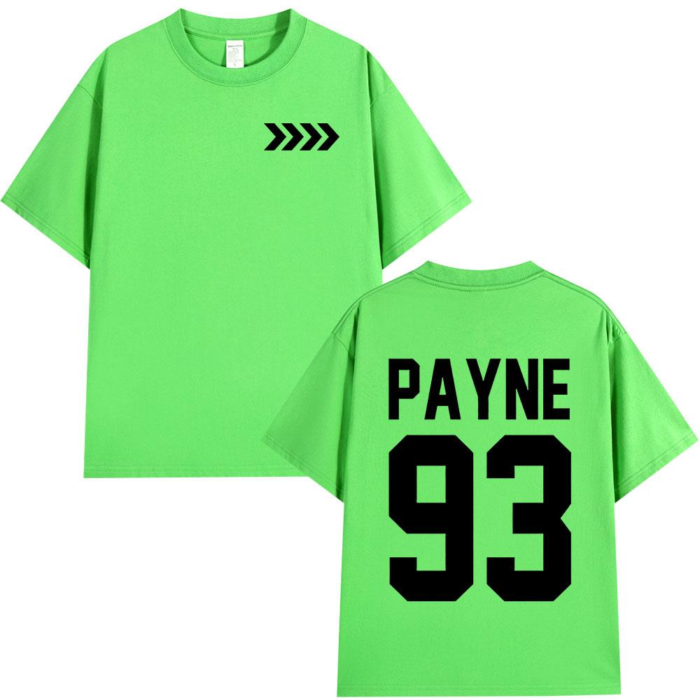 

Liam Payne Tribute T Shirts Payne 93 Merch Fans Gift Men Clothing Short Sleeve Oversized T-shirts Hip Hop Street Style Tee Shirt 4XL