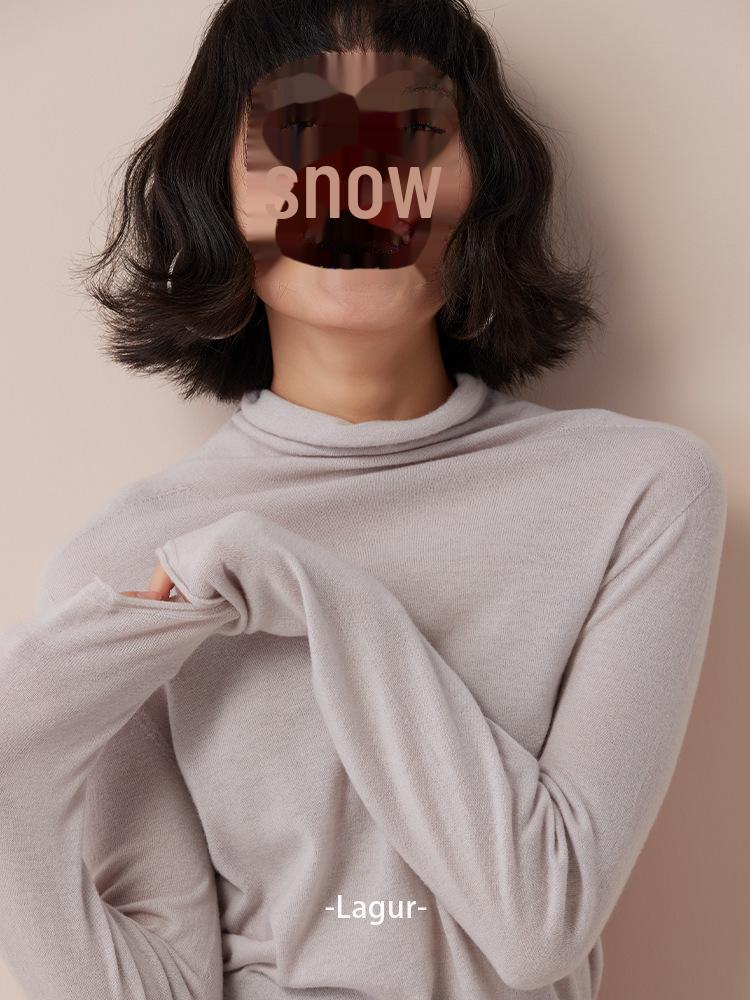 

Женская бесшовная шерстяная водолазка — облегающая и удобная модель, незаменимая часть гардероба на осень и зиму L (For 110-125 lbs)