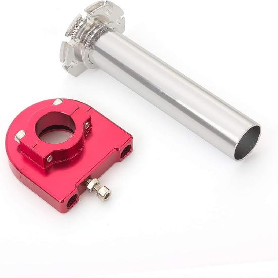 

Мотоциклетные ручки руля Krace 7/8 с анодированной CNC рукояткой газа Quick Twist, рычаг управления, подходят для Yamaha R1 R6 R6S R3, YFM700