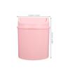 Mini Desktop Trash Can Swing Lid 2L Small Trash Bin for Desk Bedroom Office Vanity Compact Waste Bin Modern Small Garbage Can