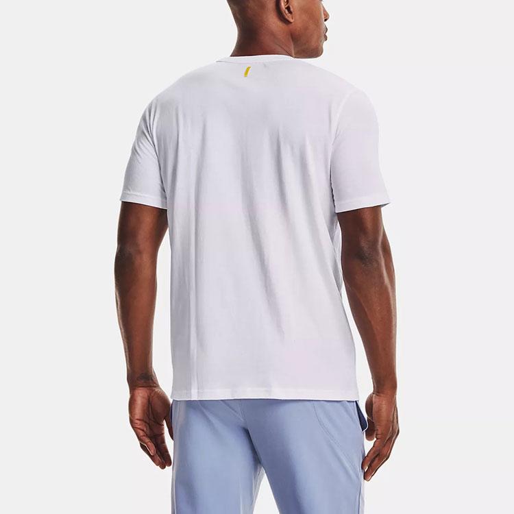 Under Armour Set In Sleeve T Shirt Men's White 1362819-100