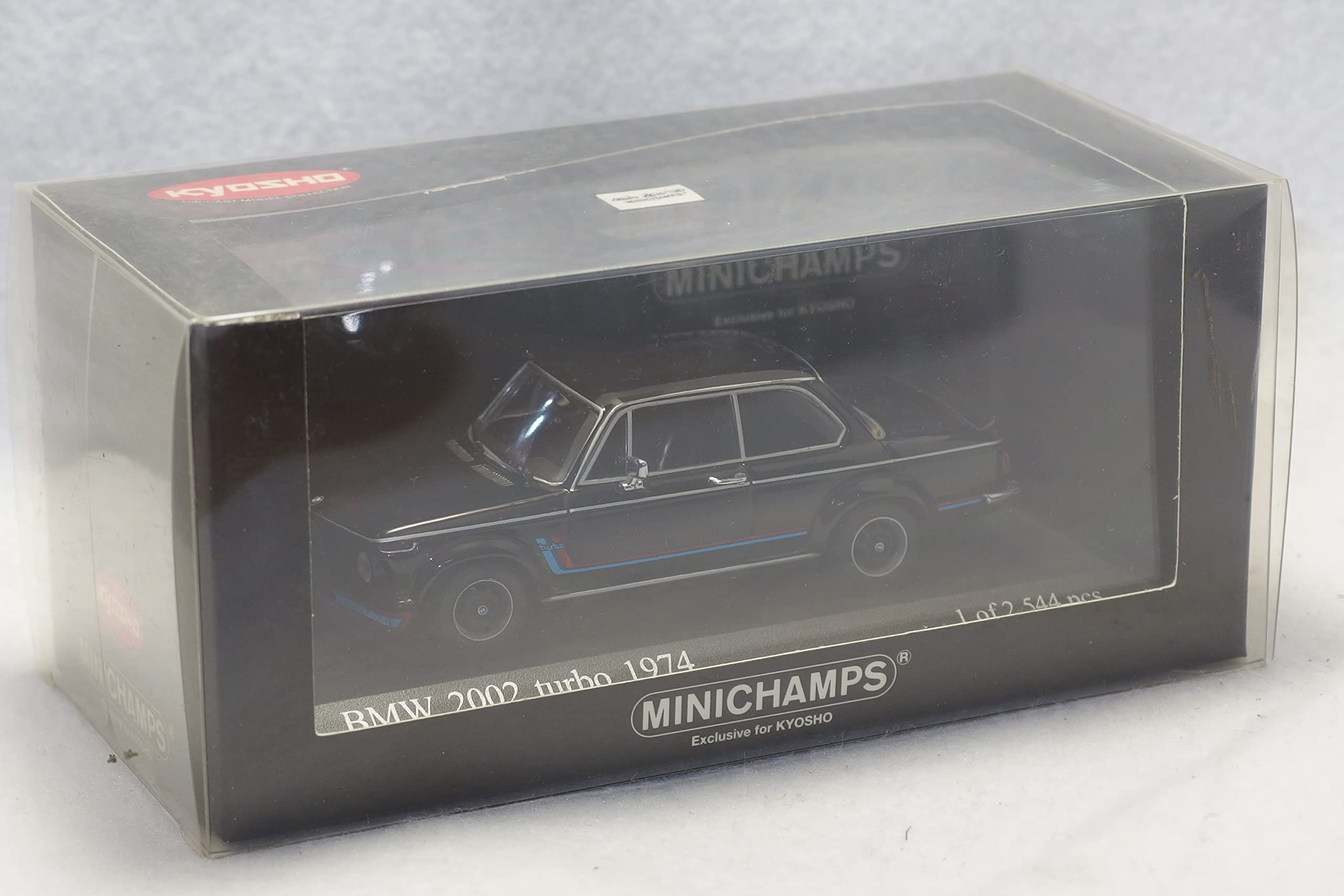 

MINICHAMPS 433022205 2002 Turbo Black 4012138066243 PMA Kyosho Kyosho 1/43 чорний