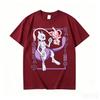 Pokémon Mewtwo Mew Printed Pure Cotton T-shirt for Men and Women Spring/Summer New Collection Fashion Short Sleeved Shirt