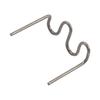 Nylon PVC ABS Repair Car Bumper Repair 0.8mm Flat Staples 1500 Pieces Package 1500pcs Plastic Welder Staples Kit