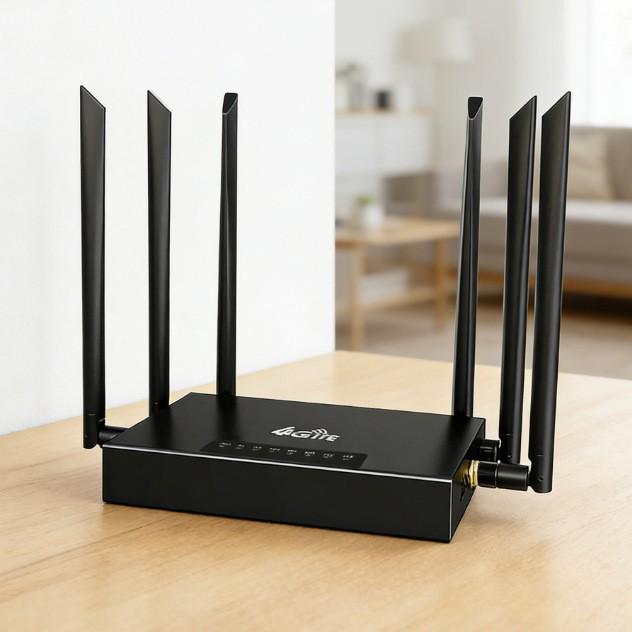 4G Wireless Network Router with SIM Card, 300M WIFI, CPE, Europe & USA Compatible ED128