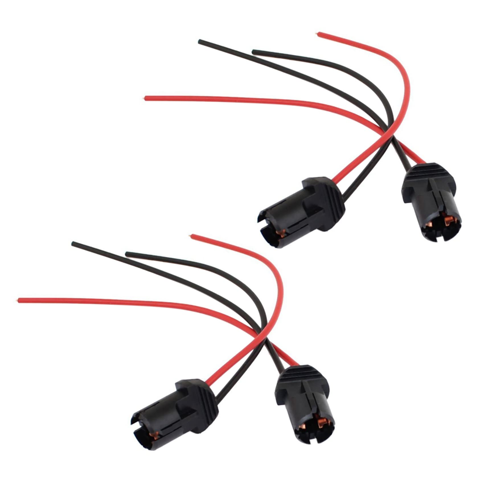 

надписи 4xT10 W5W 168 194 Патрон для лампы автомобиля для стеклянной лампы Par Lite Разъем патрона Черный T10 чёрный