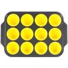 1/2Pcs Silicone Muffin Pan 6/12 Cup Muffin Baking Tray Mold Nonstick Cake Mold Foldable Cupcake Baking Tin for Kitchen Accessory