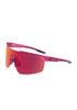 Dee Franklin Tsunami Red Sunglasses, Chrome/Red Revo, DFSU911001-RED