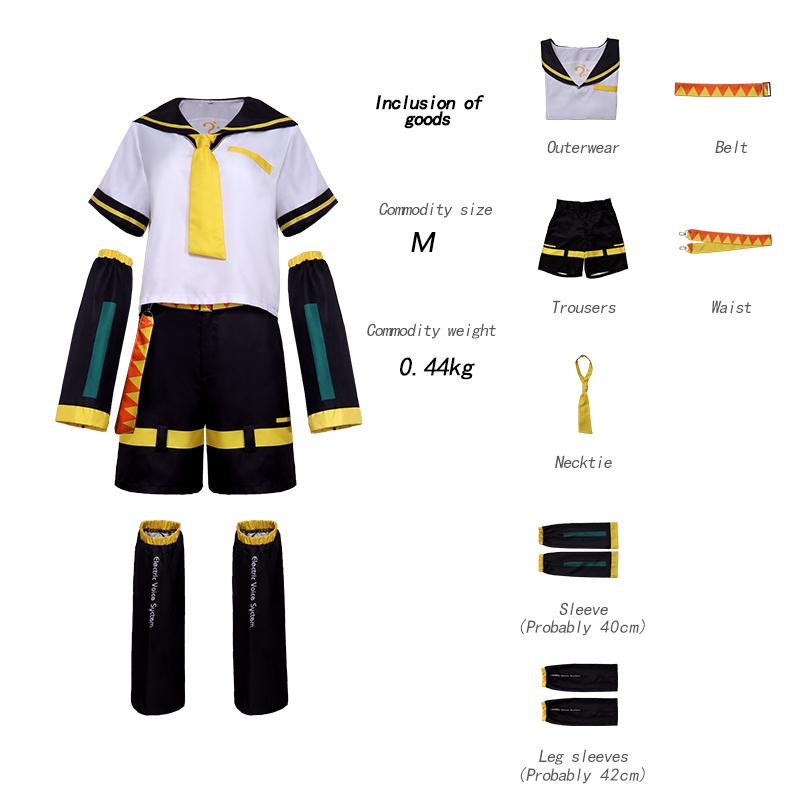 Anime Rin Len Cosplay Costume Len Rin Cosplay Len Costume Kagamine Jk Uniform Halloween Comic Costume For Adult