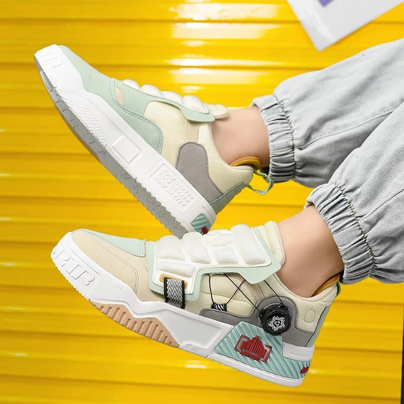 Mote Herresko Sneakers Herre tenis Luksussko Herre fritidssko Trener Løp Pustende motesko loafers løpesko for menn