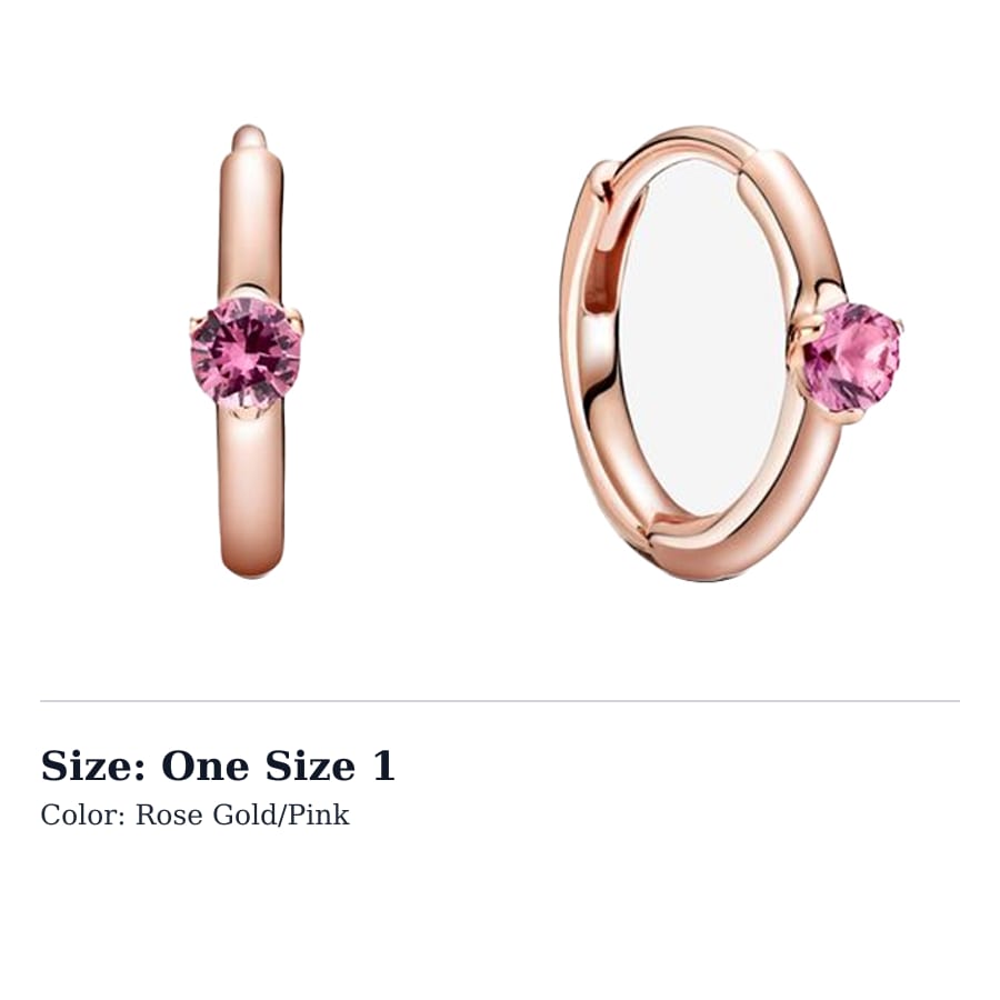 Pandora Earrings Women`s Rose Gold/Pink 289304C03