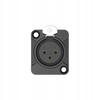 Roxtone RX3FD-BG - panel mount XLR socket