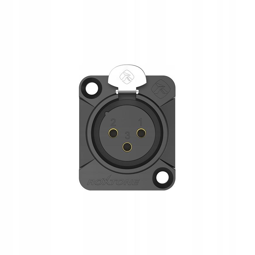 Roxtone RX3FD-BG - panel mount XLR socket