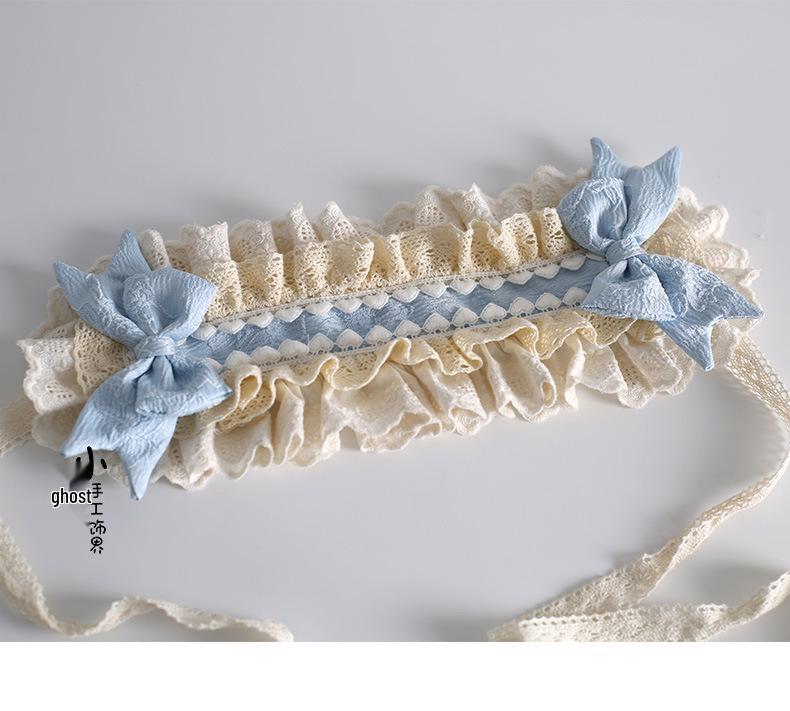 Sweet Lace Lolita Ballet Bow Hair Clip Headband