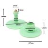 100Pcs Thicken Ear Tag with Number Signage Label Marker Plate for Cow Pig Goat Sheep