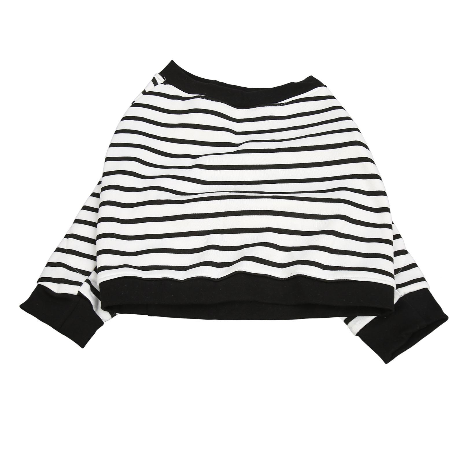 

Dog Pajama Long Sleeve Black White Stripe Thick Padding Breathable Elastic Dog Shirt for Medium Large Pet 3XL