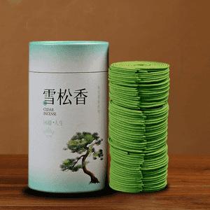 

Y120pcs Lavender Jasmine Cedar Coil Incense Pet Deodorizing Incense Gardenia Osmanthus Purifying Air Aromatherapy Home Fragrance Cedar