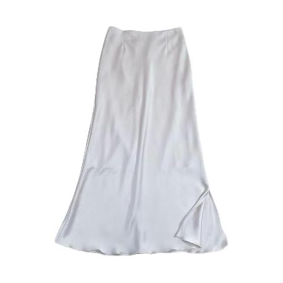 IENA Double Satin Skirt 38 White