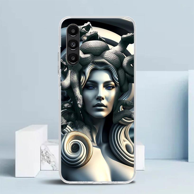 Medusa Greek Mythology Phone Case For Samsung Galaxy A17 A37 A57 A16 A15 A14 A13 A56 A55 A54 A53 A36 A35 A34 A33 A26 A25 A24 A23