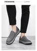 Men's Summer Slip-On Breathable Mesh Shoes - Old Beijing Cloth, Odor-Free, Casual Style