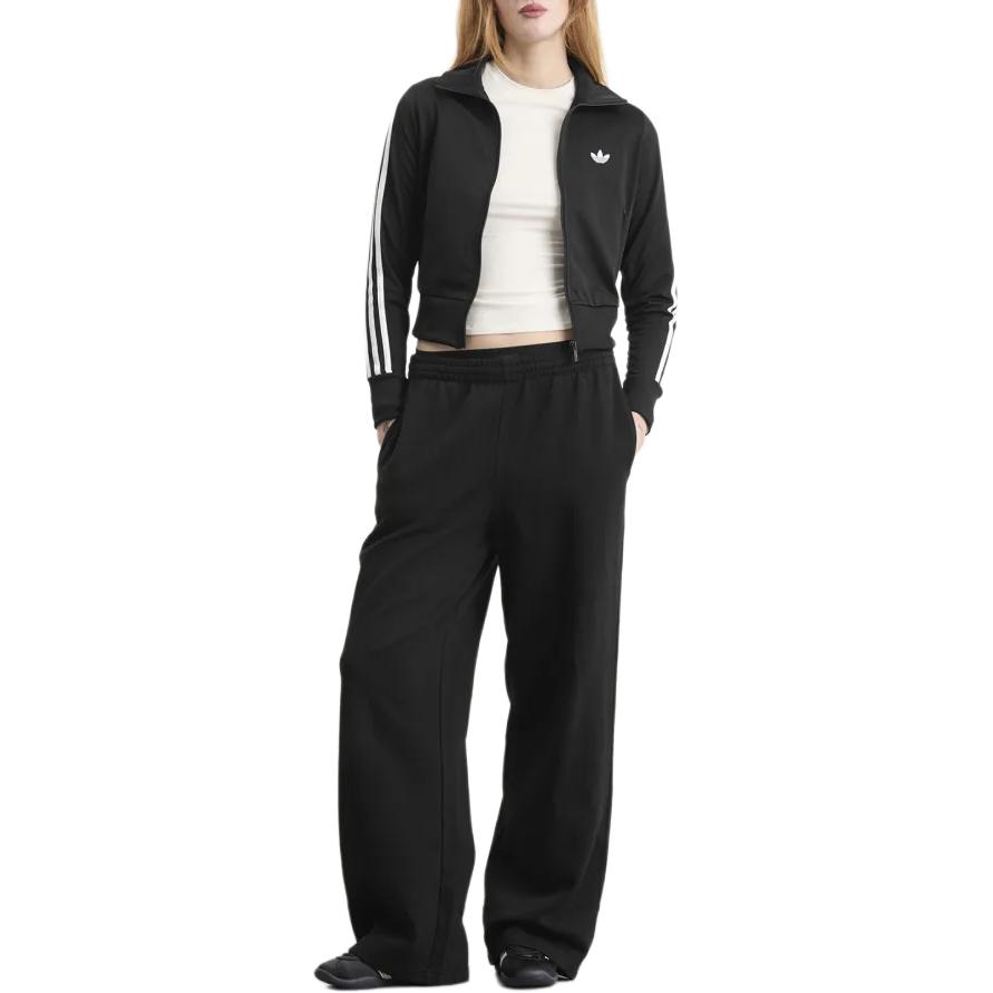 adidas Originals Classic Firebird Striped Logo Zip-Up Long Sleeve Jacket Women Jackets KD7981