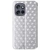 For Motorola Thinkphone 25 5G/Edge 50 Neo 5G/Moto S50 5G Wallet Case Rhombus Imprinted Leather Phone Cover