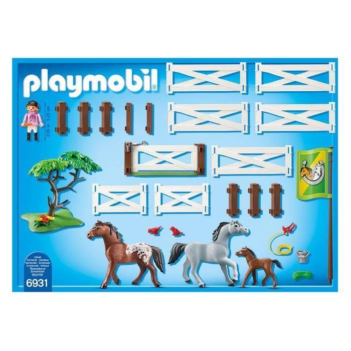 Playmobil 9261 - country - jockey avec cheval de course
