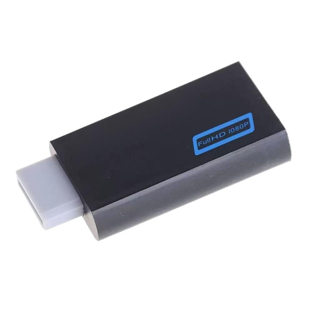 Wii To HDMI-Compatible Converter 1080P Full HD Adapter Connector 3.5mm Video Audio for PC HDTV Monitor Wii2HDMI-Compatible 1PCS