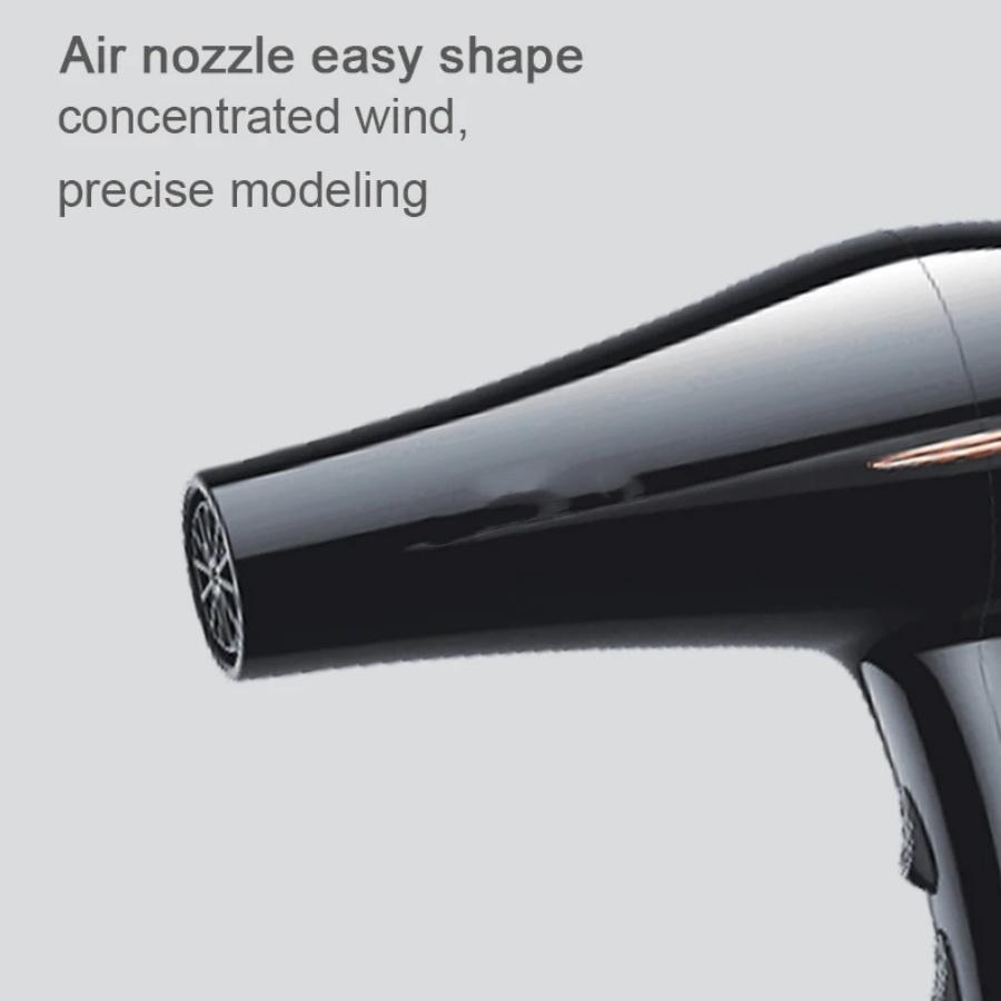 1700w Negative Ion Hair Dryer with Motor, Quick Drying, High Speed, Low Noise, Temperature Control, Hair Care, Quick Drying