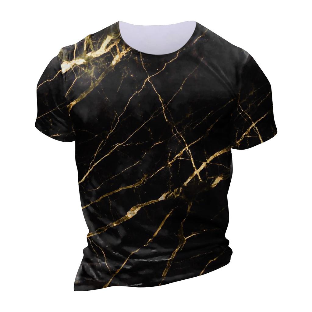 Europeu e americano em torno do pescoço casual estilo étnico retro impresso manga curta camiseta topo