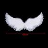 White Swallow Angel Feather Wings Adjustable Elastic Strap Kid Costume Party Supplies for Holiday Decor