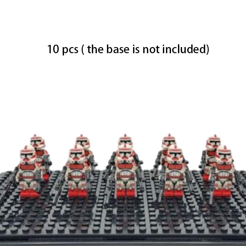 

Звёздные Войны Конструкторы Красные Клоны Минифигурки Детские Игрушки для Украшения