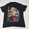 DMX IN MEMORY T Shirt Adult XL Faded Black Crew Neck Big Graphic Rap Tee Unisex T-Shirt