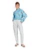 Mr. Greedius Anemone All-Over Tuxedo Detail Shirt