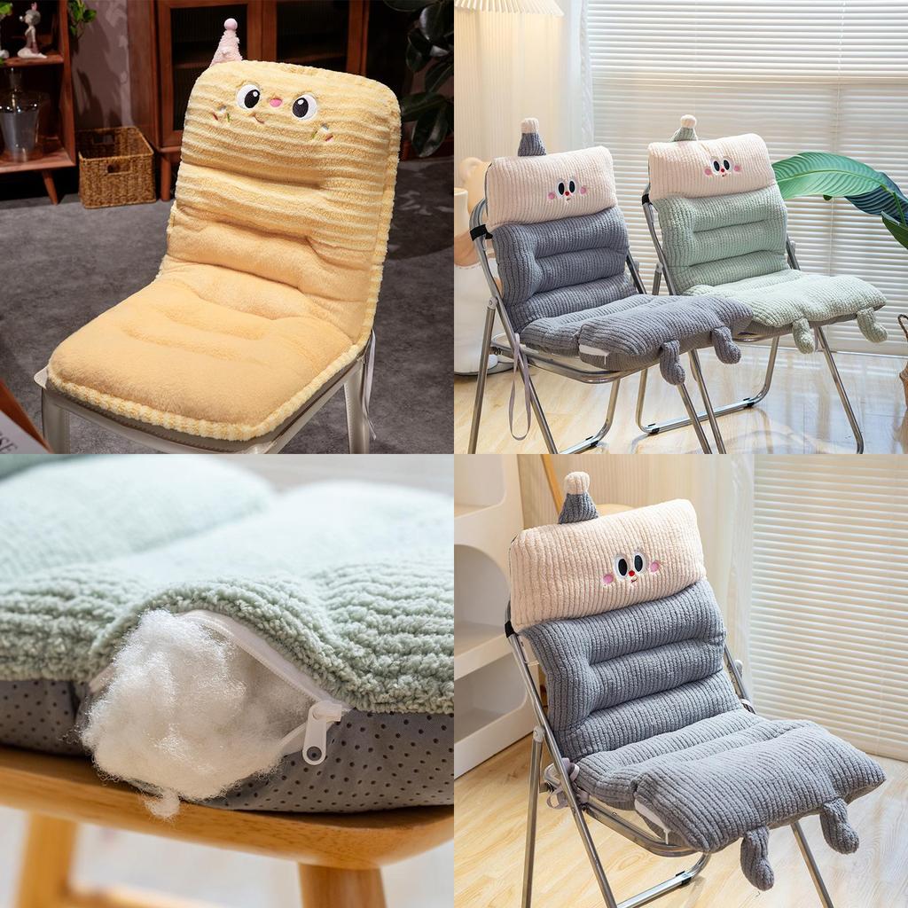 Office Chair Cushion Mat With Plush Material For Long Sitting Comfort In Home And Office Use